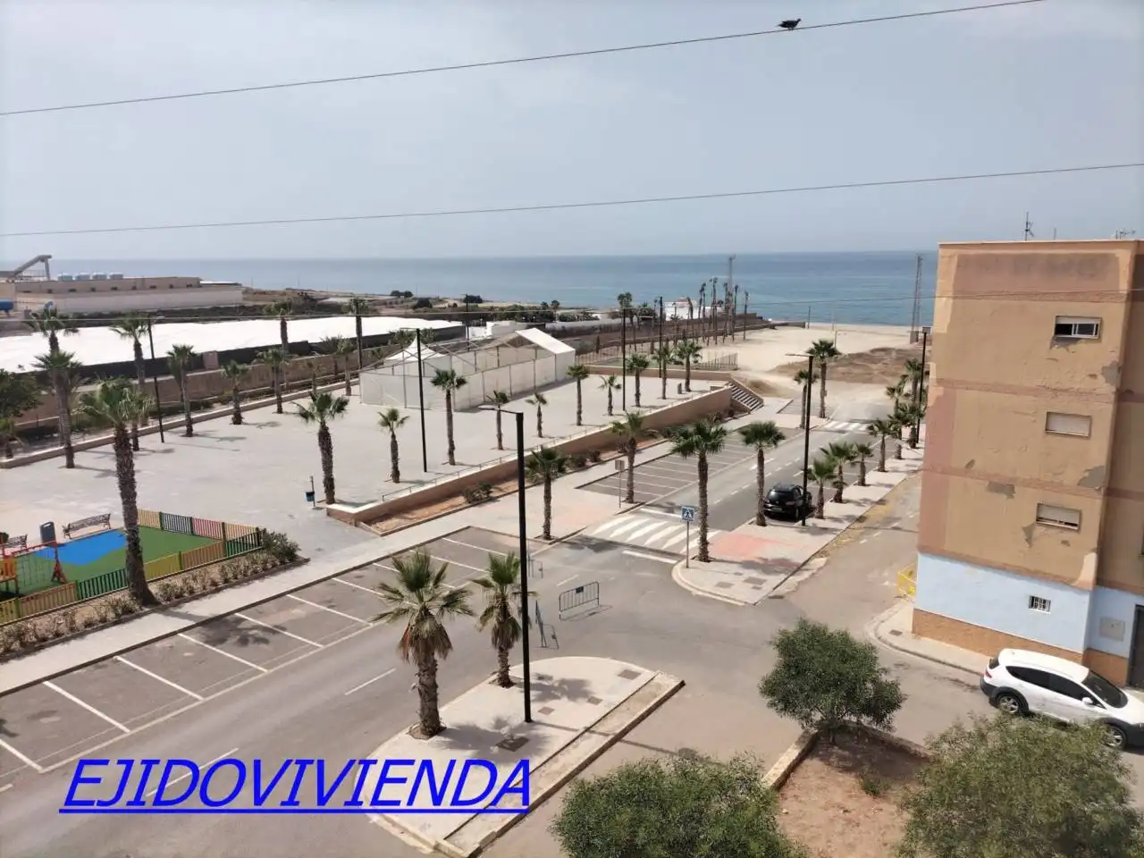 Vista exterior de Piso en venta en Balanegra con Terraza