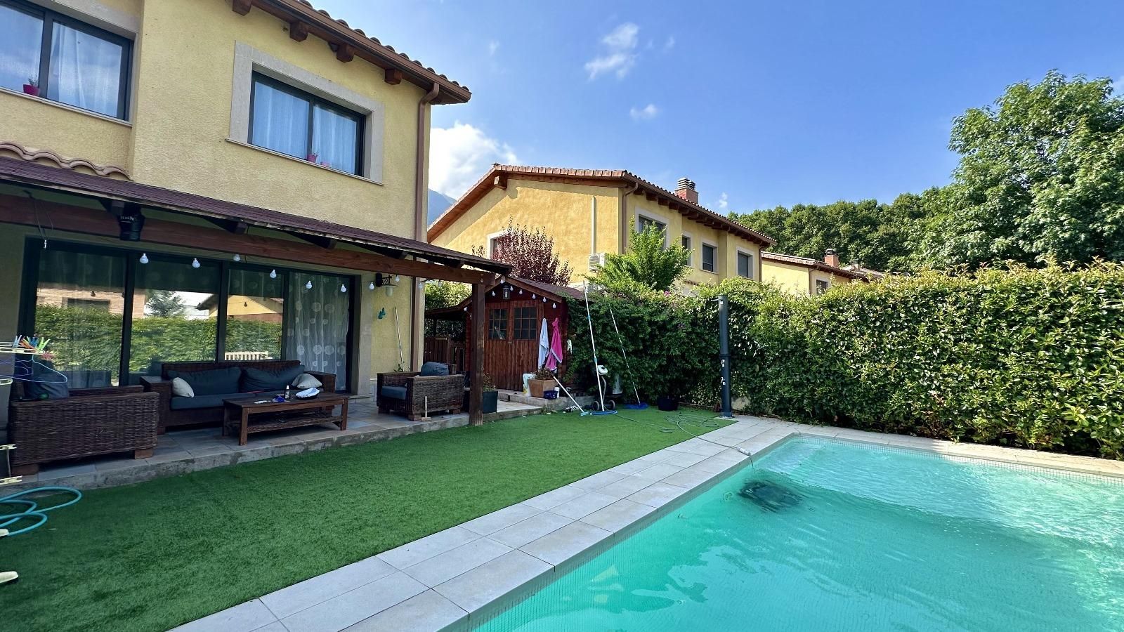 Garden of Single-family semi-detached for sale in Gualba