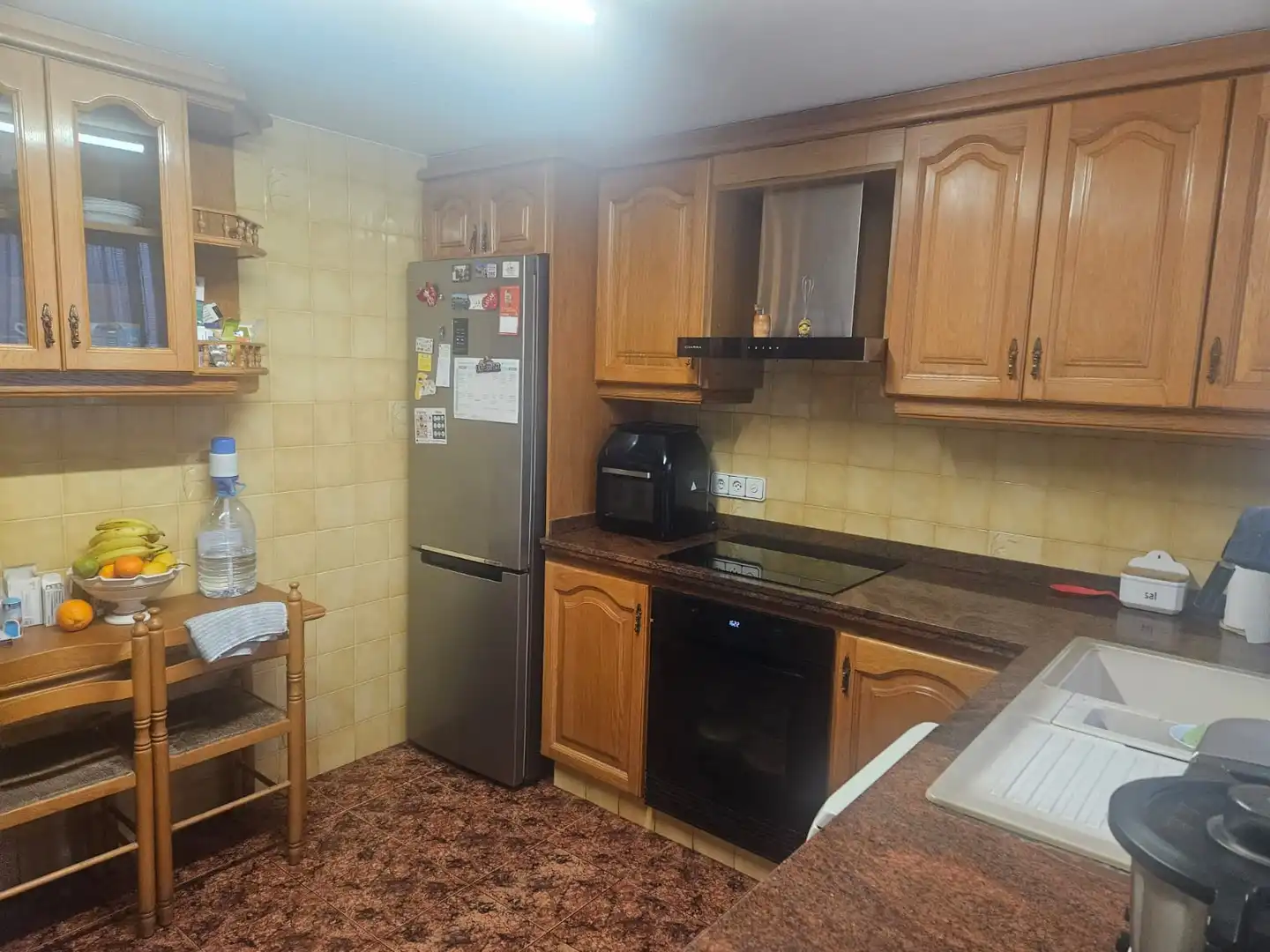 Kitchen of Flat for sale in Almoines  with Air Conditioner, Oven and Balcony