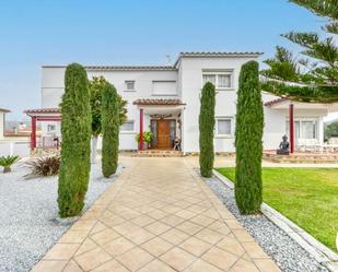 Vista exterior de Casa o xalet en venda en Roses amb Aire condicionat, Jardí privat i Terrassa