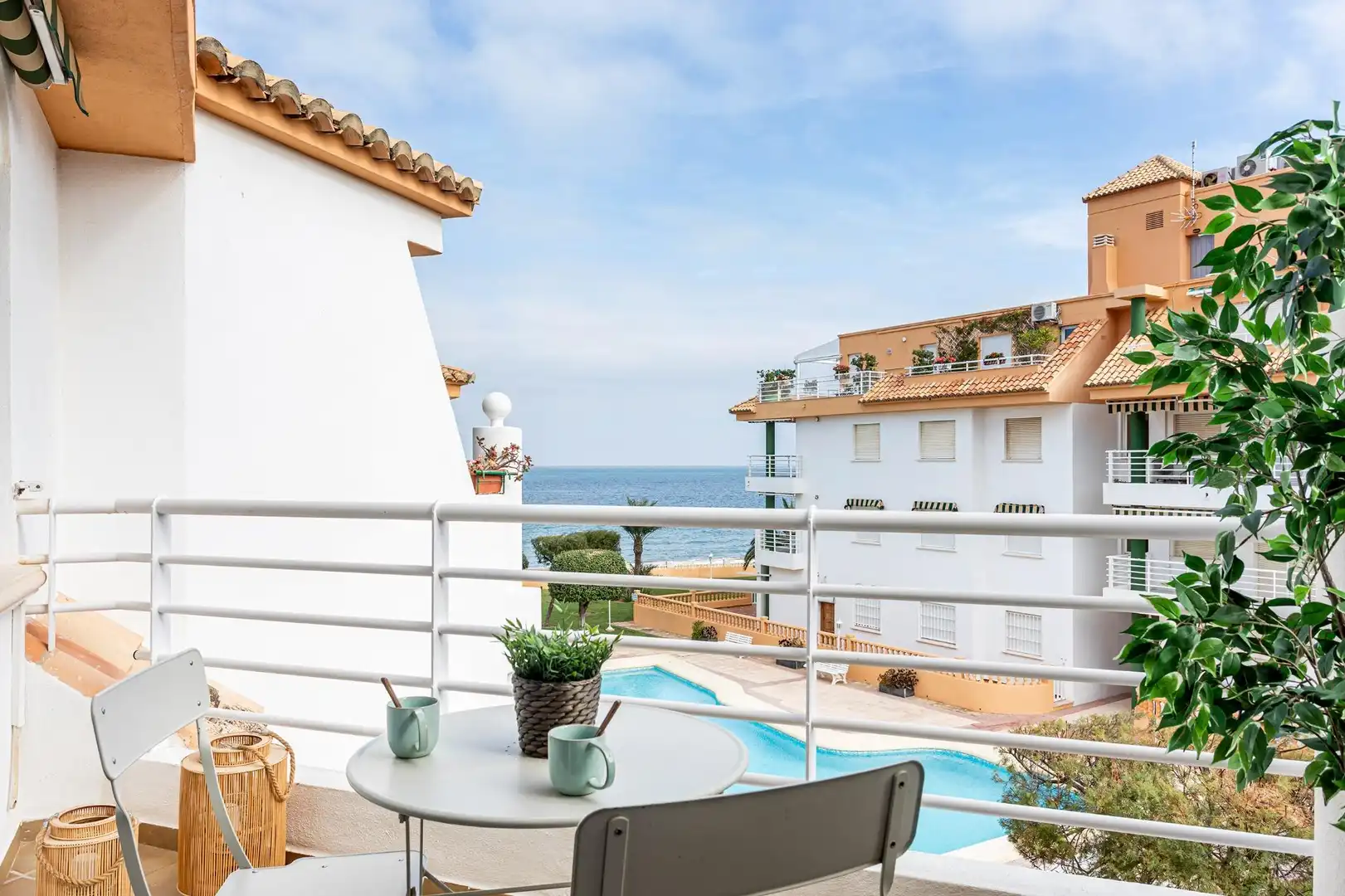 Bedroom of Apartments for sale in Dénia  with Air Conditioner, Terrace and Community pool
