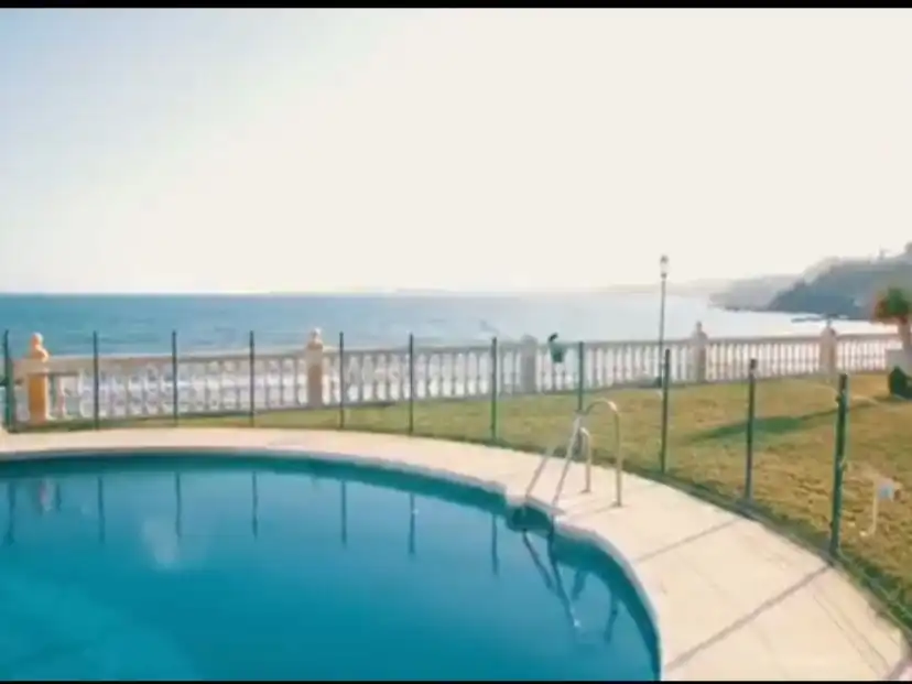Swimming pool of Flat for rent in Benalmádena  with Furnished, Oven and Washing machine