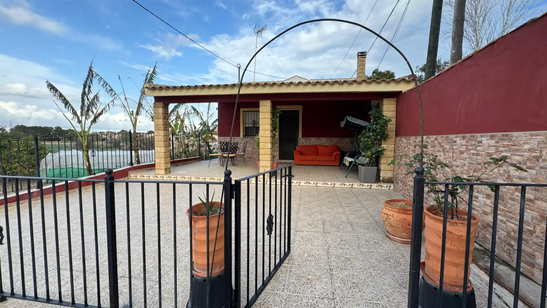 Terraza de Casa o chalet en venta en Dolores con Aire acondicionado, Jardín privado y Amueblado
