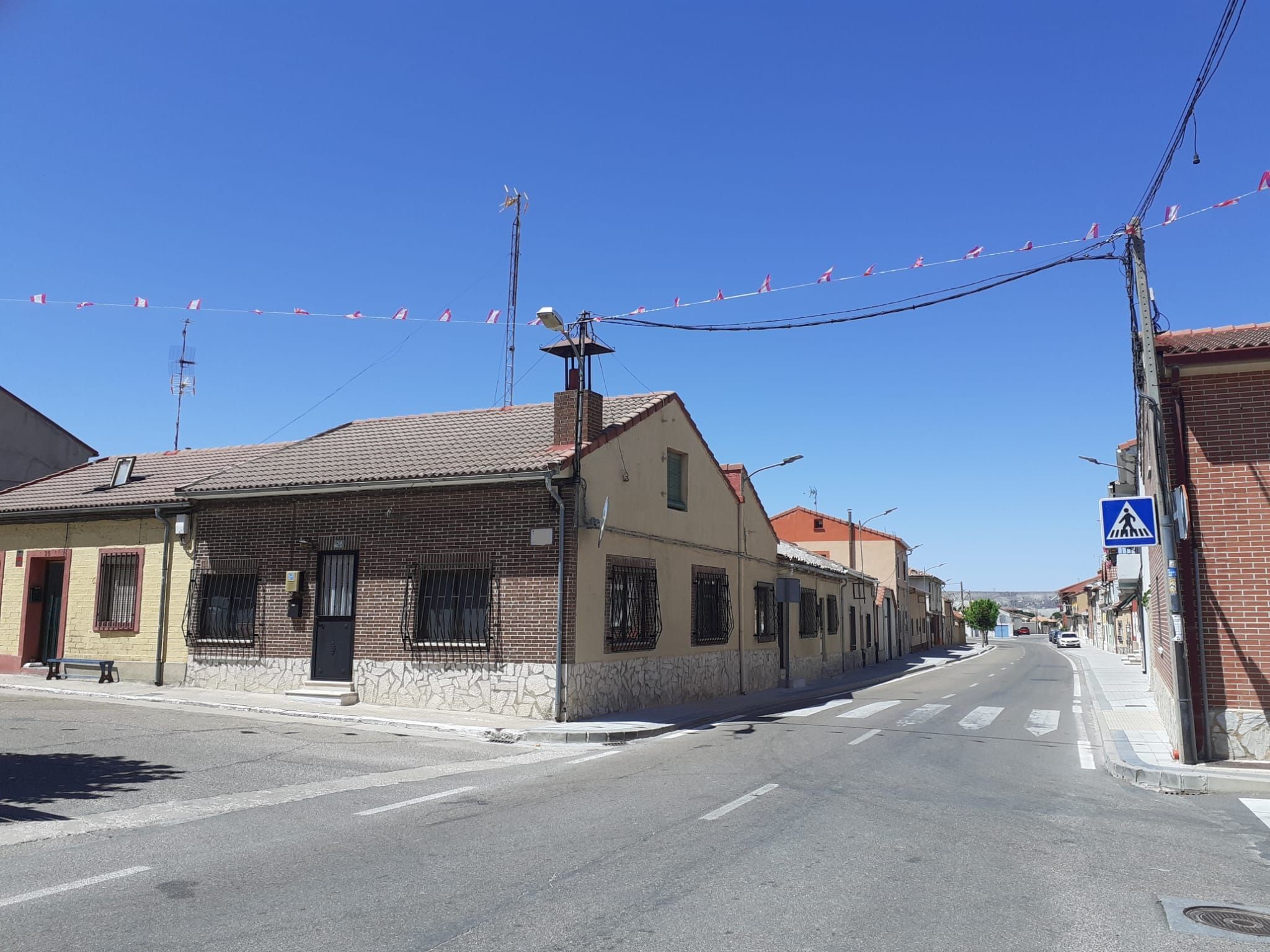 Exterior view of House or chalet for sale in Traspinedo  with Heating, Terrace and Storage room