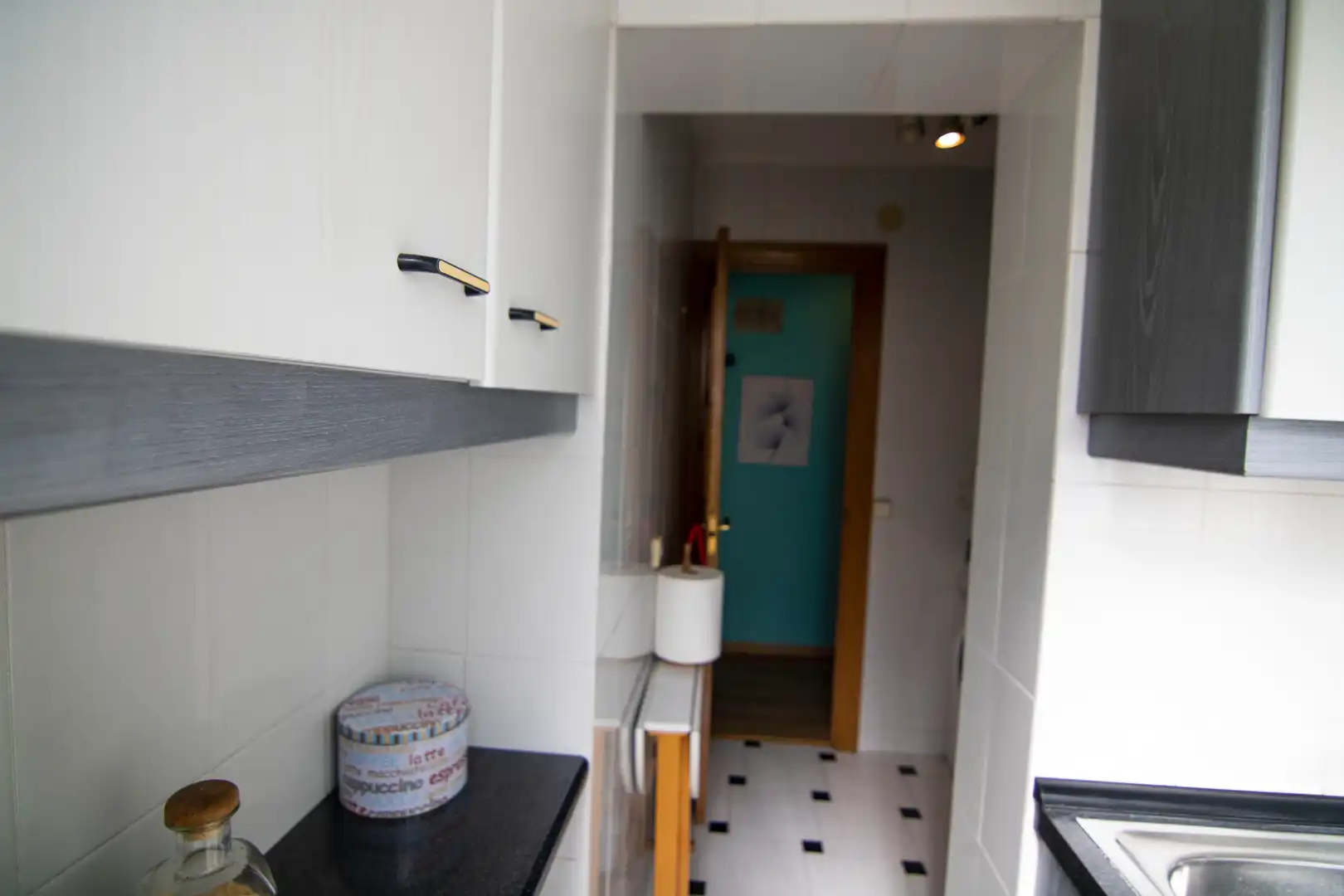 Kitchen of Flat for sale in Madrid  with Terrace and Furnished