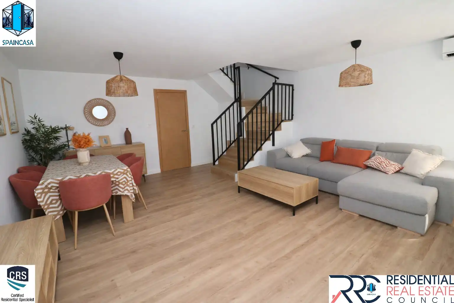 Sala de estar de Casa o chalet en venta en Aljaraque con Aire acondicionado, Calefacción y Terraza