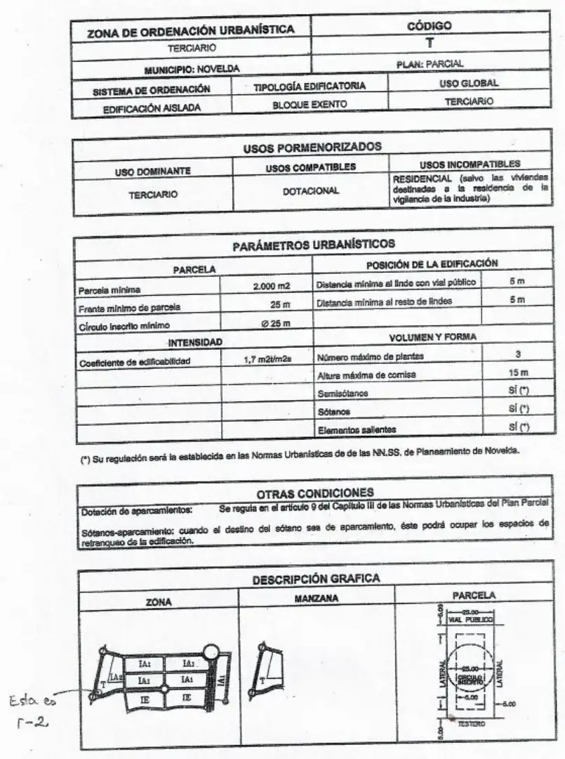 Terreny residencial en venda a Novelda, imagen 4