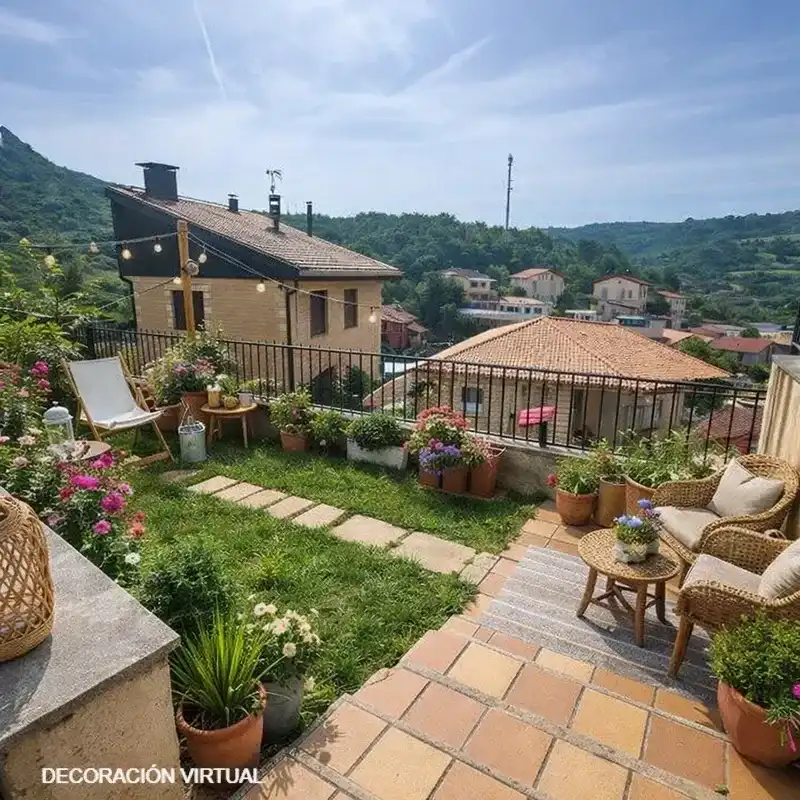 Terraza de Casa o chalet en venta en Añana con Calefacción, Jardín privado y Terraza