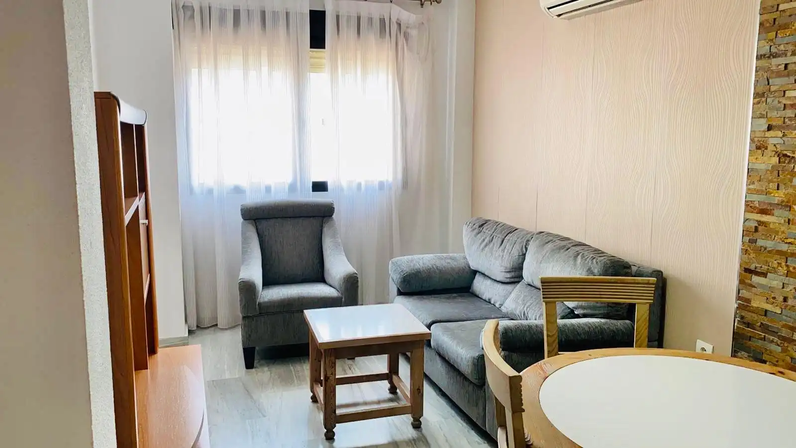 Living room of Flat for rent in Centro