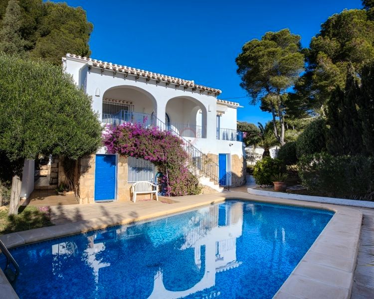 Piscina de Casa o xalet en venda en Moraira amb Aire condicionat, Calefacció i Piscina