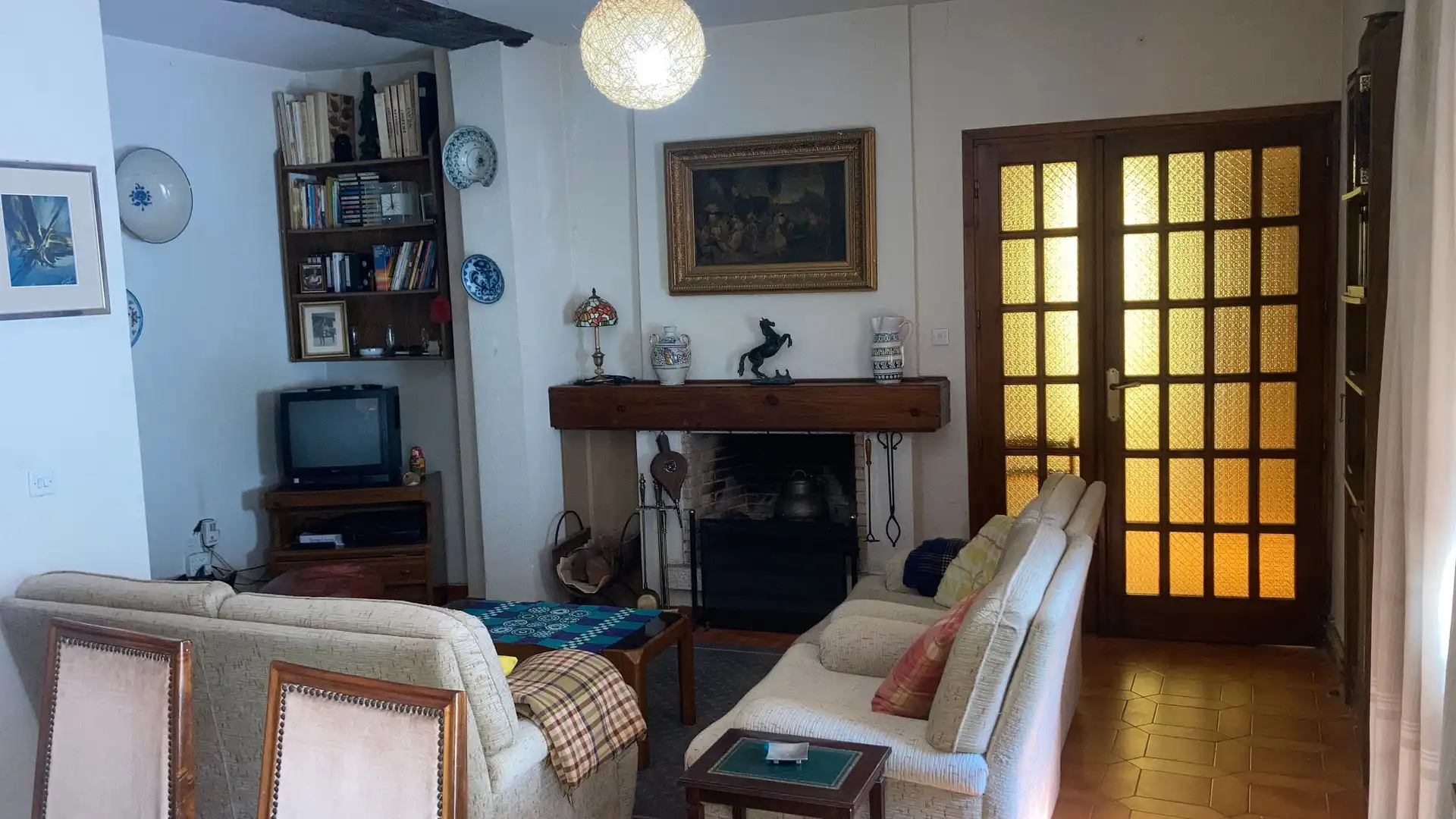 Living room of Houses for sale in Villa del Prado  with Heating, Private garden and Terrace