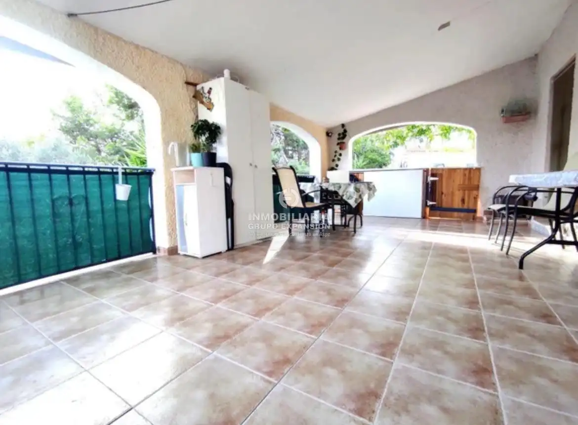 Terrassa de Casa o xalet en venda en Aspe amb Aire condicionat, Calefacció i Jardí privat