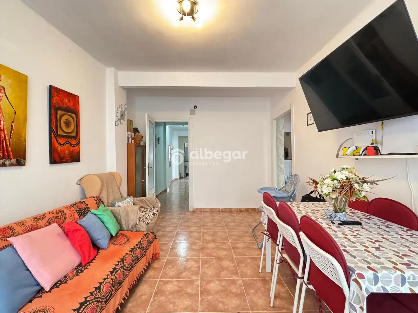 Sala de estar de Piso en venta en Paiporta con Terraza y Amueblado