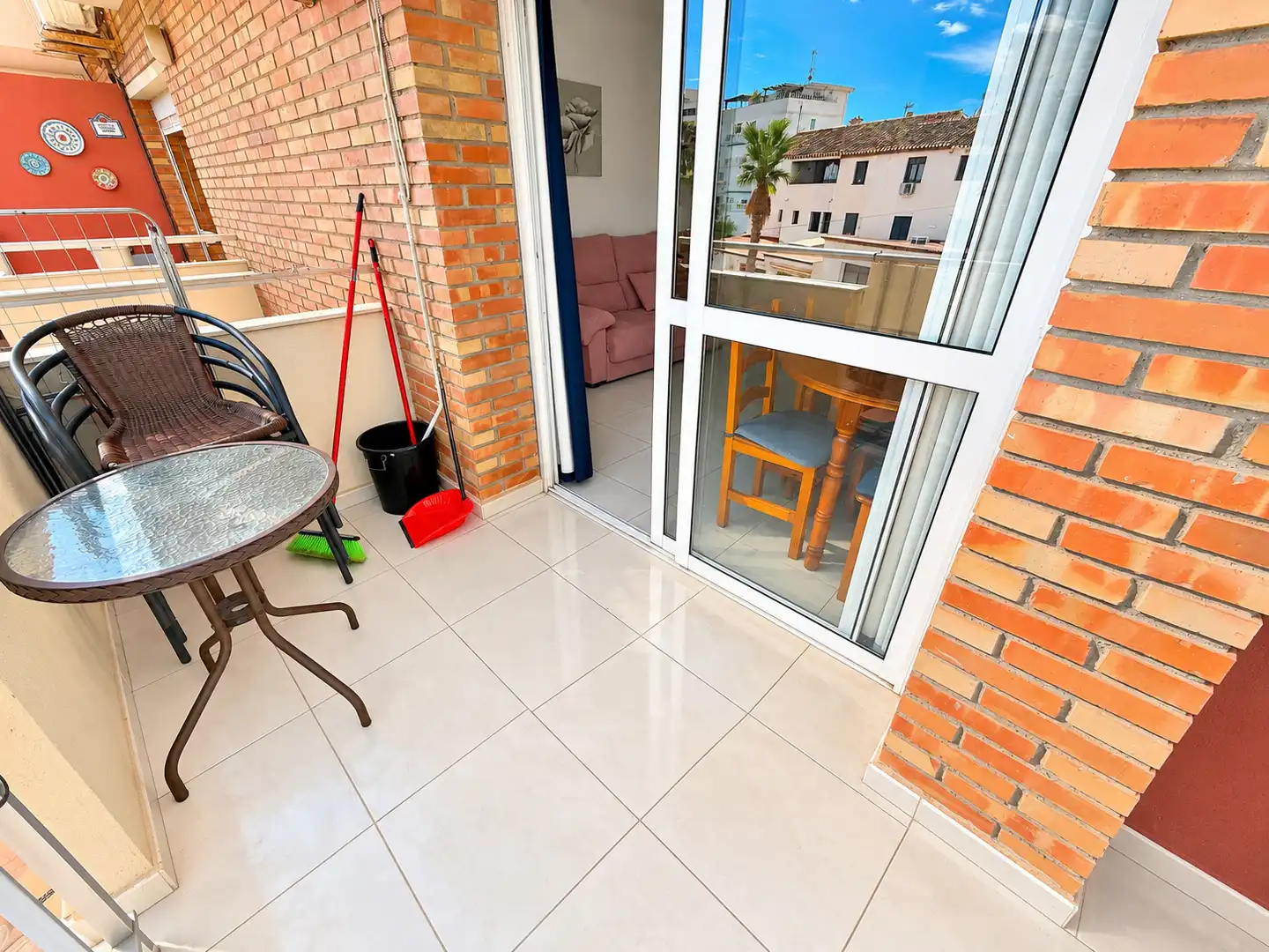 Terraza de Apartamento en venta en Parque de la Paloma