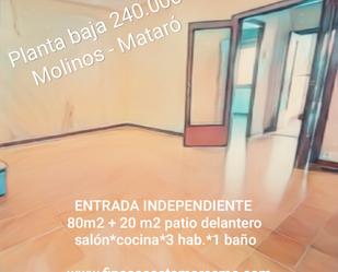 Planta baja for sale in Mataró  with Terrace