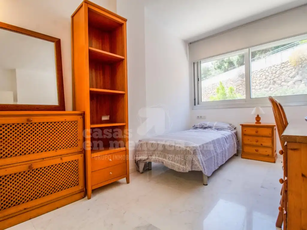 Bedroom of Flat for sale in Maó - Mahón  with Air Conditioner, Swimming Pool and Community pool
