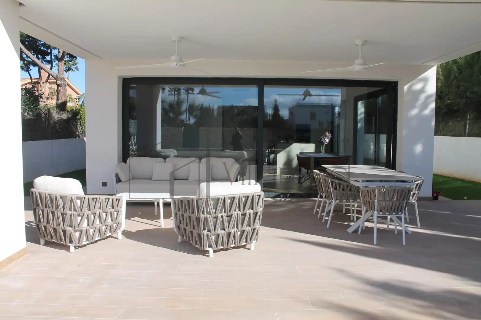 Terrace of Houses for rent in L'Eliana  with Air Conditioner, Private garden and Terrace