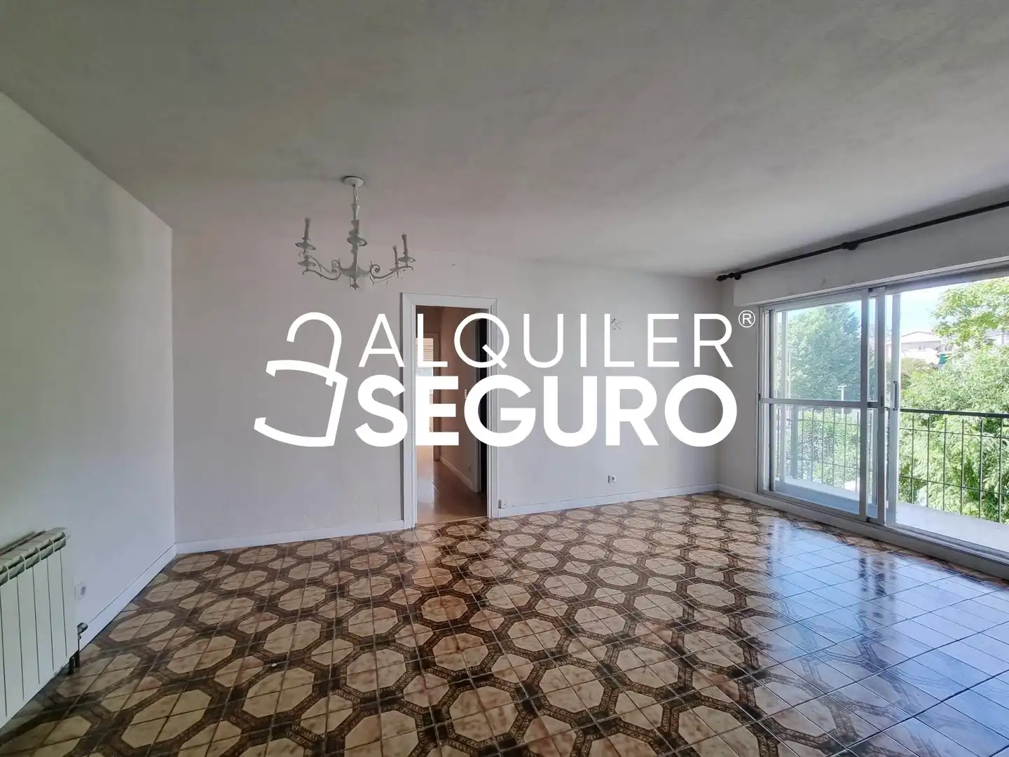 Sala de estar de Piso de alquiler en Collado Villalba con Calefacción, Terraza y Piscina