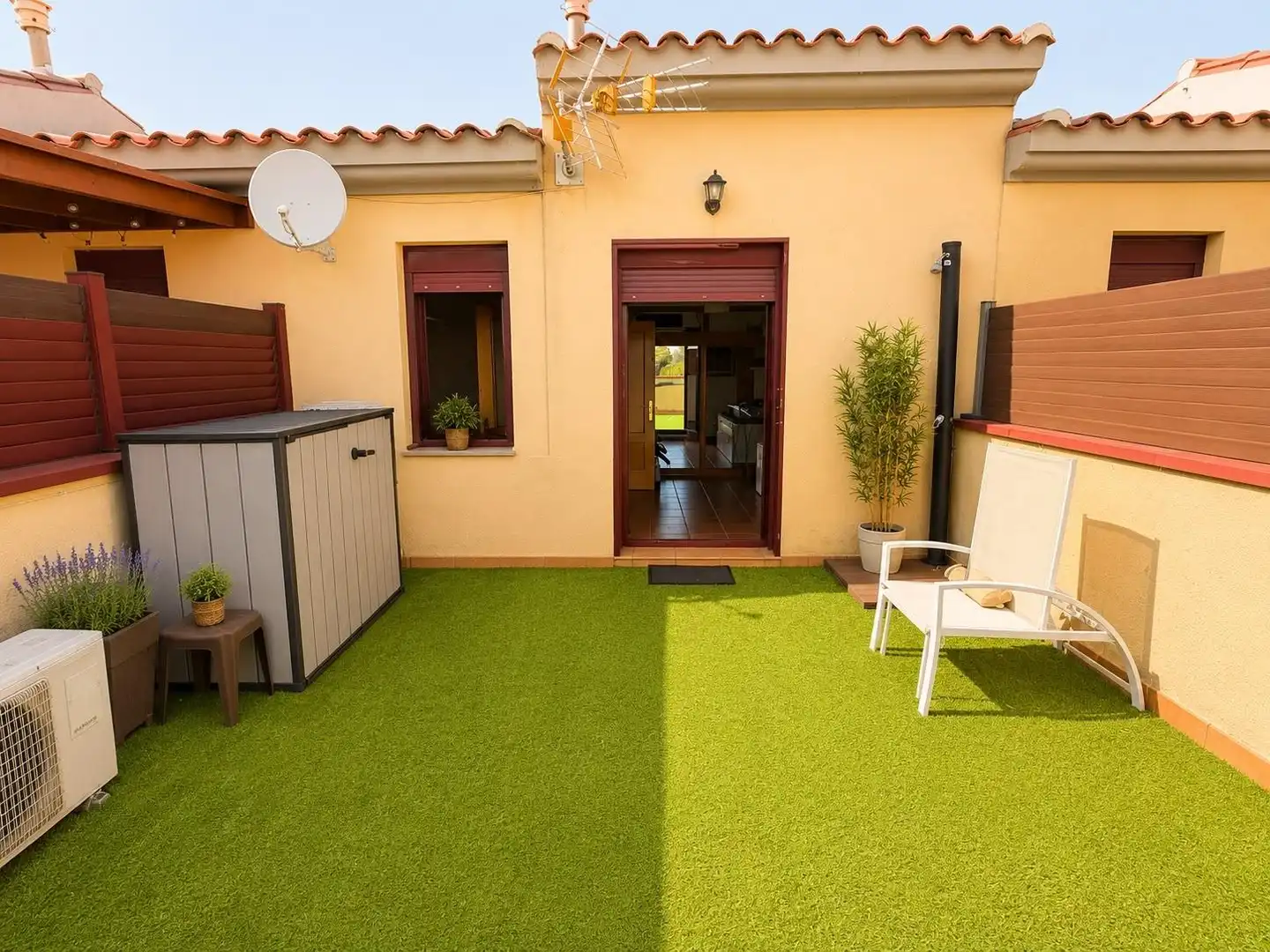 Terrace of Detached homes for sale in El Bruc  with Heating, Terrace and Storage room