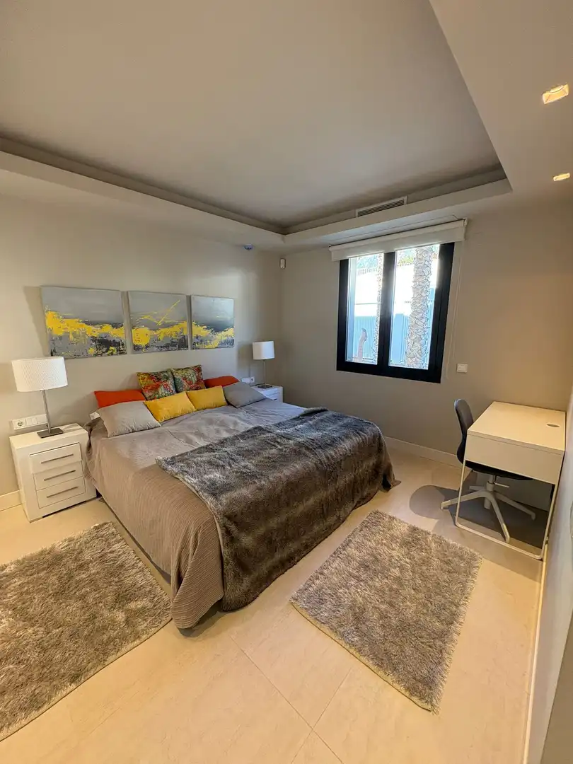 Bedroom of Ground floor for rent in Marbella  with Air Conditioner, Heating and Terrace