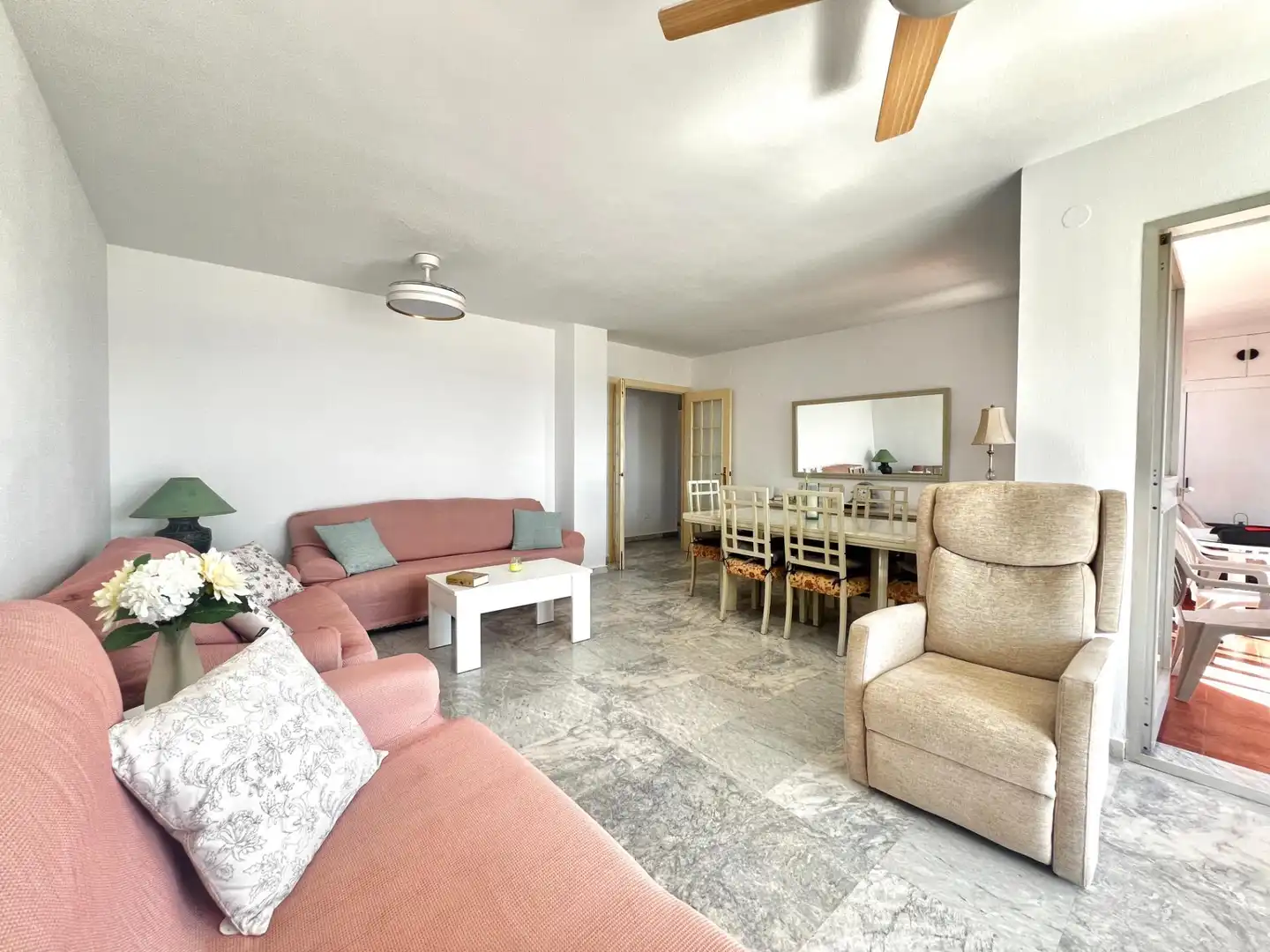 Appartement compact avec terrasse à louer à Playa de los Boliches, imagen 8
