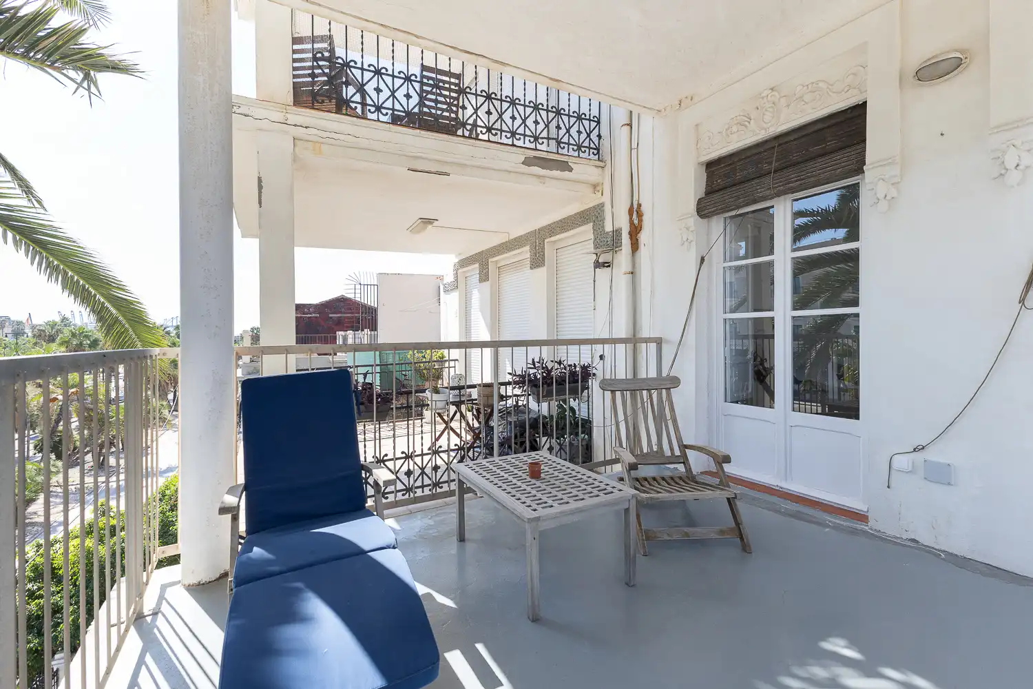 Terraza de Piso de alquiler en Poblats Marítims