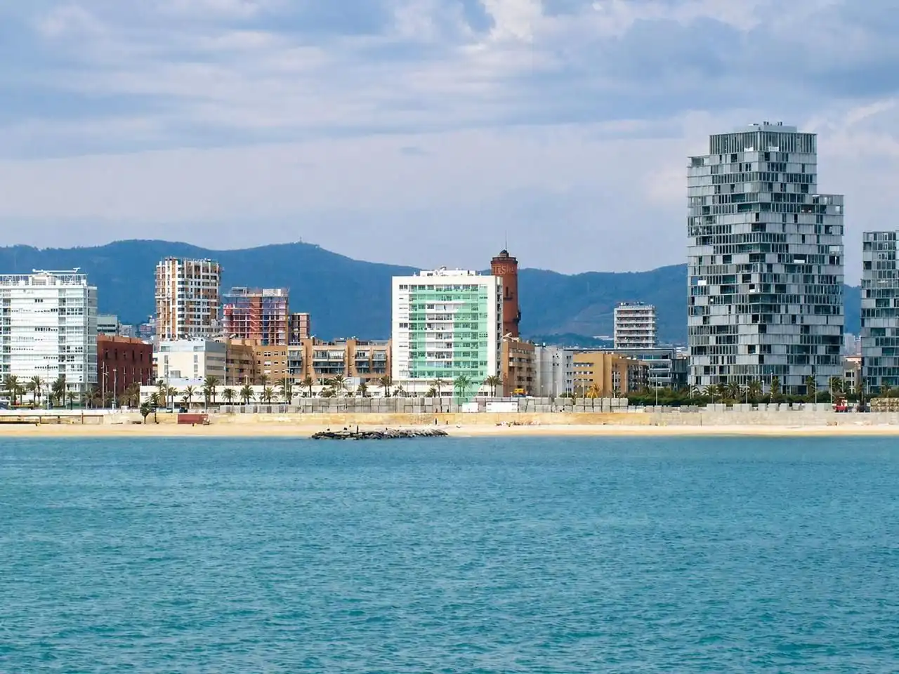Vista exterior de Piso de alquiler en Barcelona con Aire acondicionado y Terraza