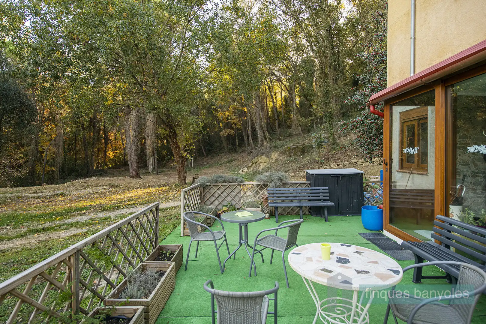 Terrace of Country homes for sale in Porqueres  with Heating, Private garden and Terrace