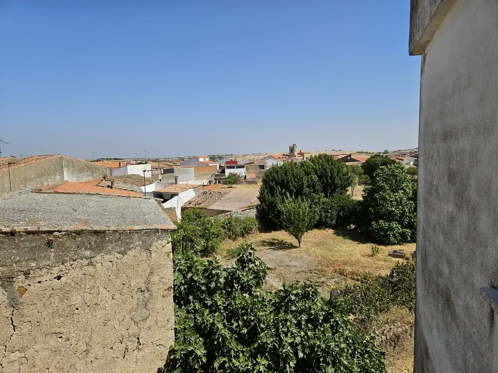 Exterior view of Flat for sale in Navas del Madroño  with Storage room, Furnished and Balcony