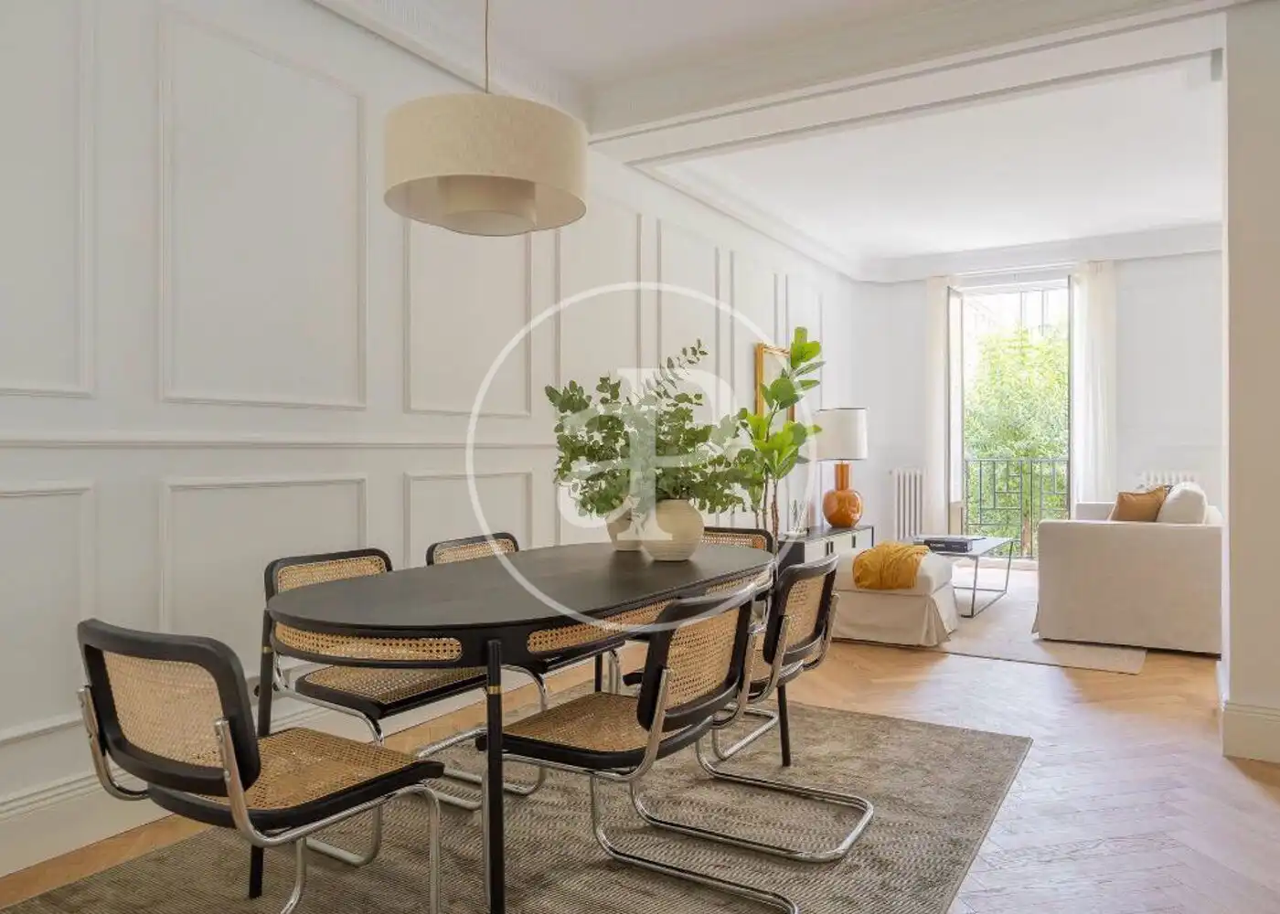 Dining room of Flat for sale in Madrid  with Air Conditioner, Heating and Storage room