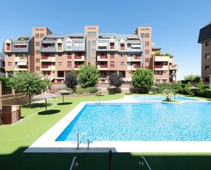 Swimming pool of Flat for sale in  Granada Capital  with Heating, Private garden and Terrace