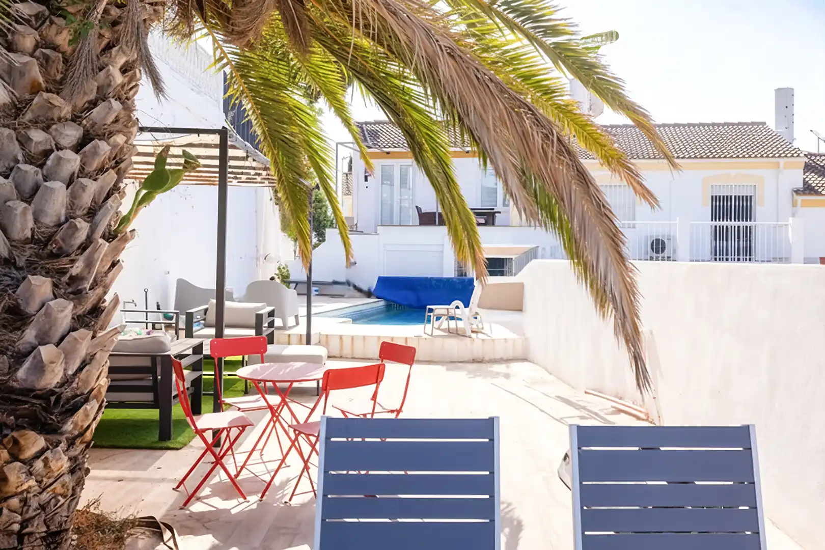 Terraza de Casa adosada en venta en Málaga con Aire acondicionado, Calefacción y Jardín privado