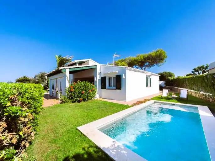 Jardí de Casa o xalet en venda en Sant Lluís amb Jardí privat, Terrassa i Piscina