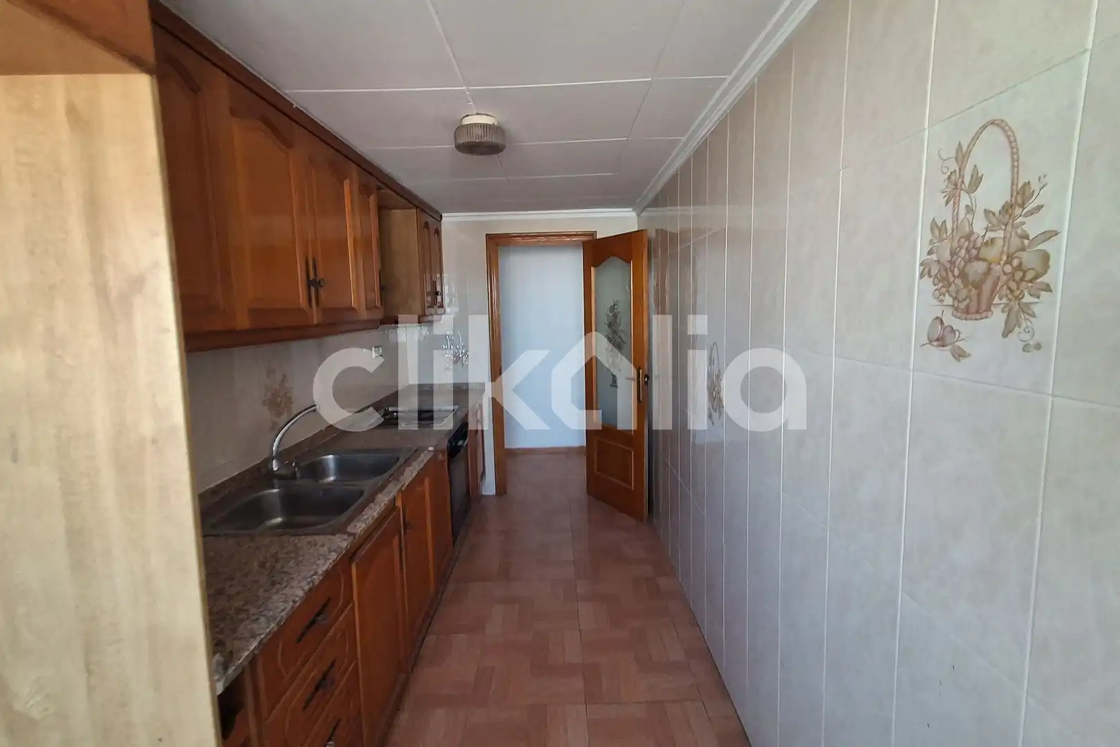 Cocina de Piso en venta en Villanueva de Castellón con Aire acondicionado