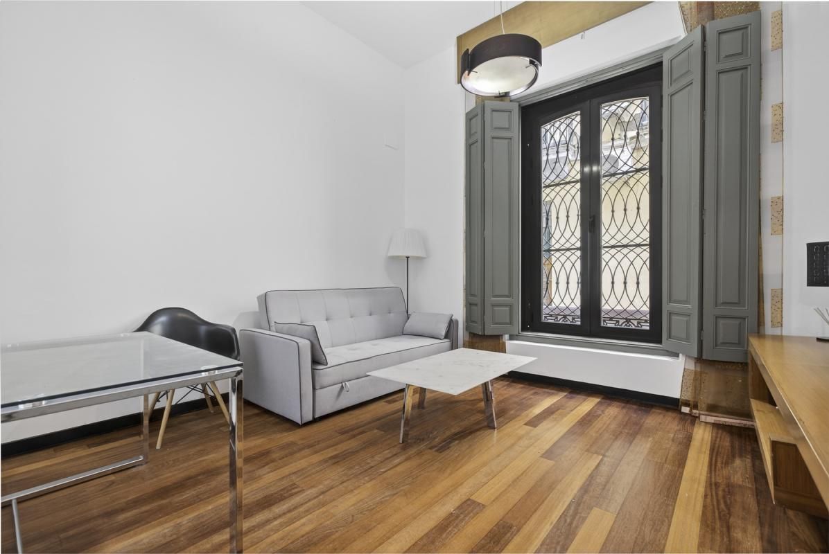 Living room of Planta baja for sale in  Sevilla Capital  with Furnished