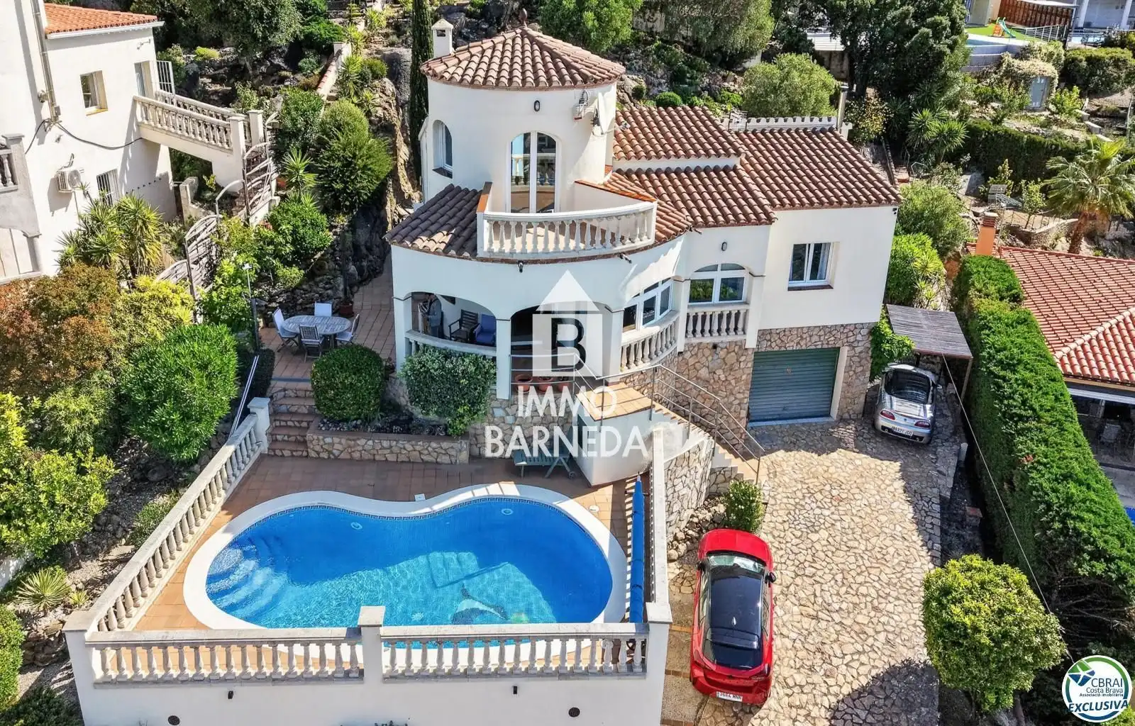 Vista exterior de Casa o chalet en venta en Palau-saverdera con Aire acondicionado, Calefacción y Piscina
