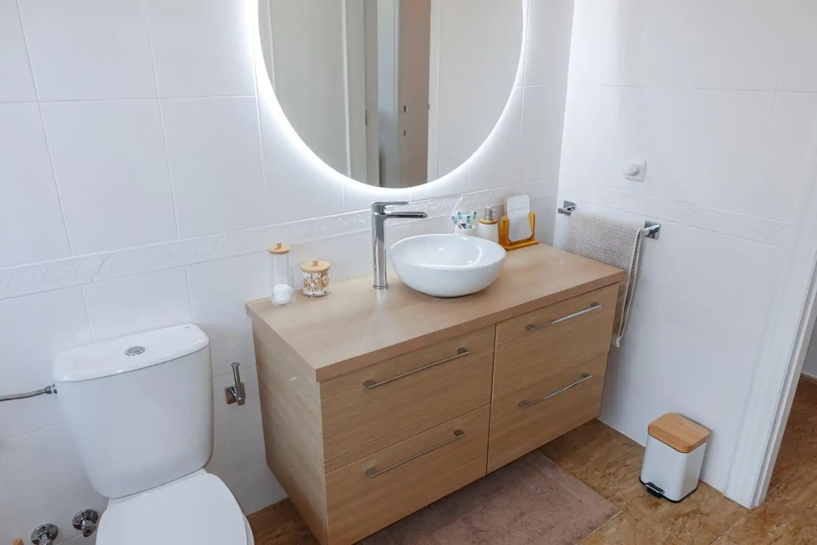 Bathroom of Houses for sale in La Manga del Mar Menor  with Air Conditioner, Heating and Private garden