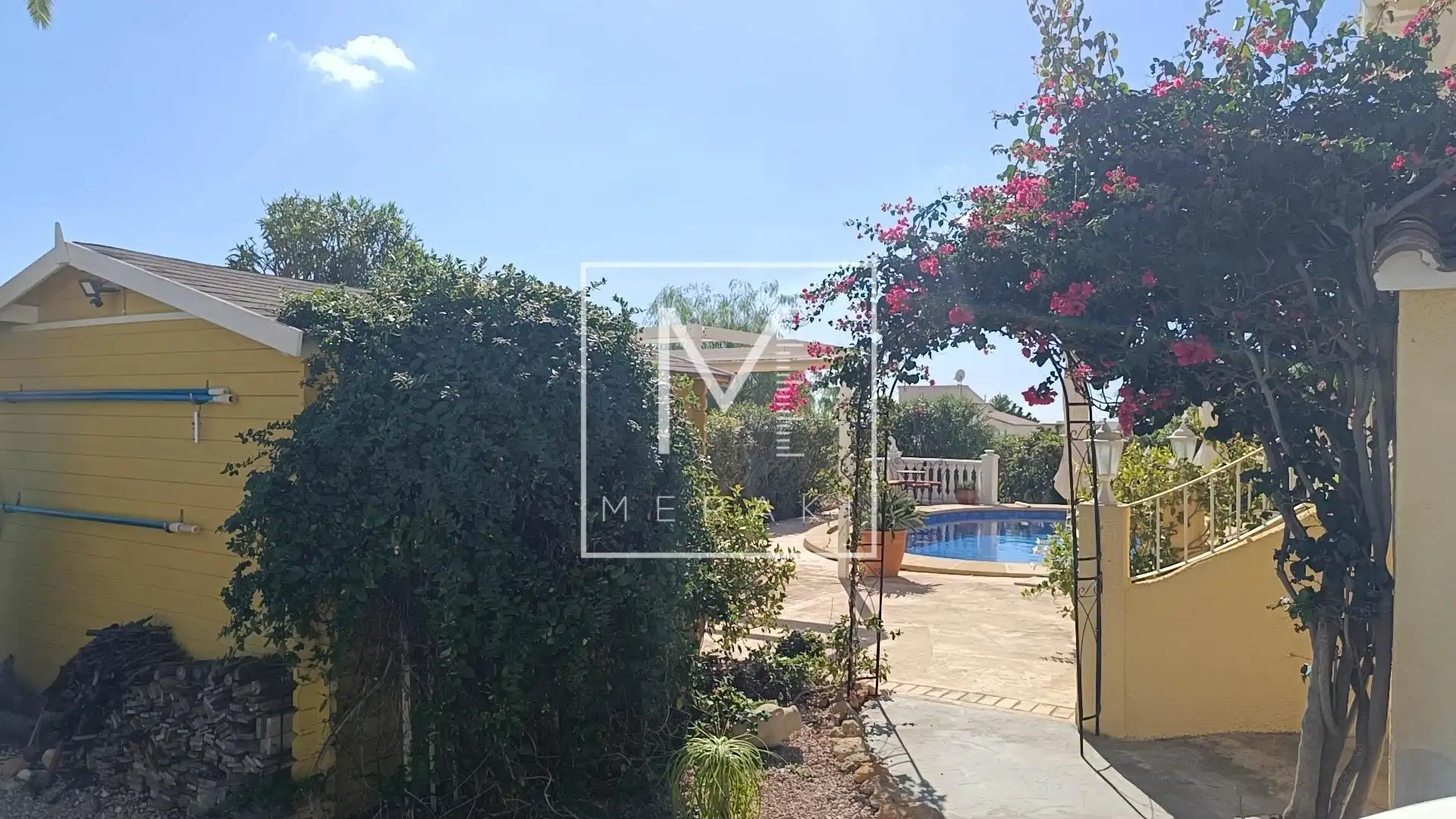 Jardín de Casa o chalet en venta en Calpe / Calp con Aire acondicionado, Calefacción y Jardín privado
