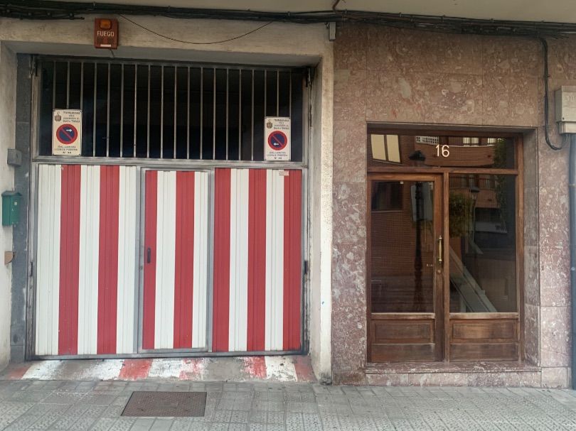 Vista exterior de Garatge de lloguer en Valle de Trápaga-Trapagaran