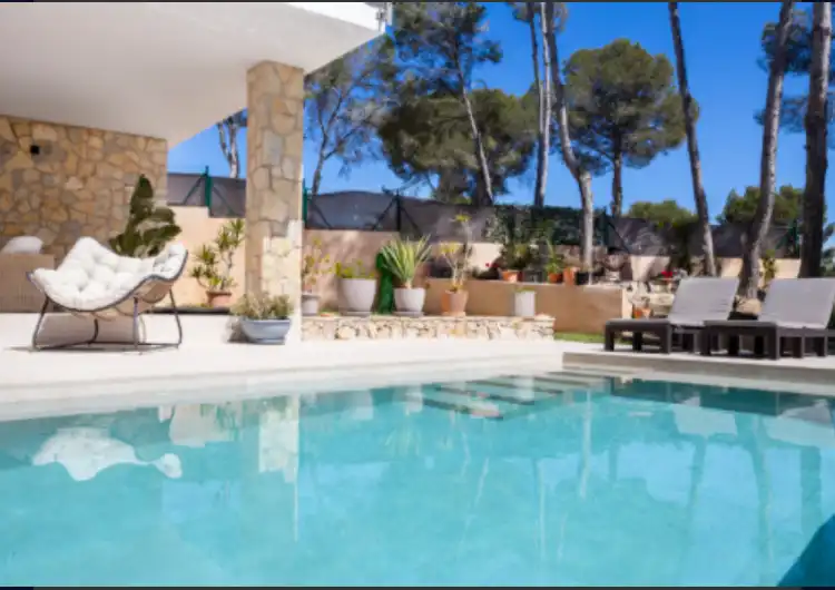 Piscina de Casa o chalet en venta en Calvià con Aire acondicionado, Calefacción y Jardín privado