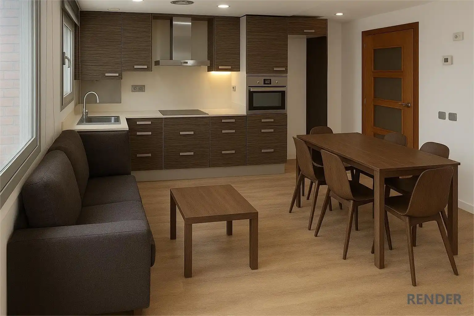Kitchen of Flat for sale in Barcelona