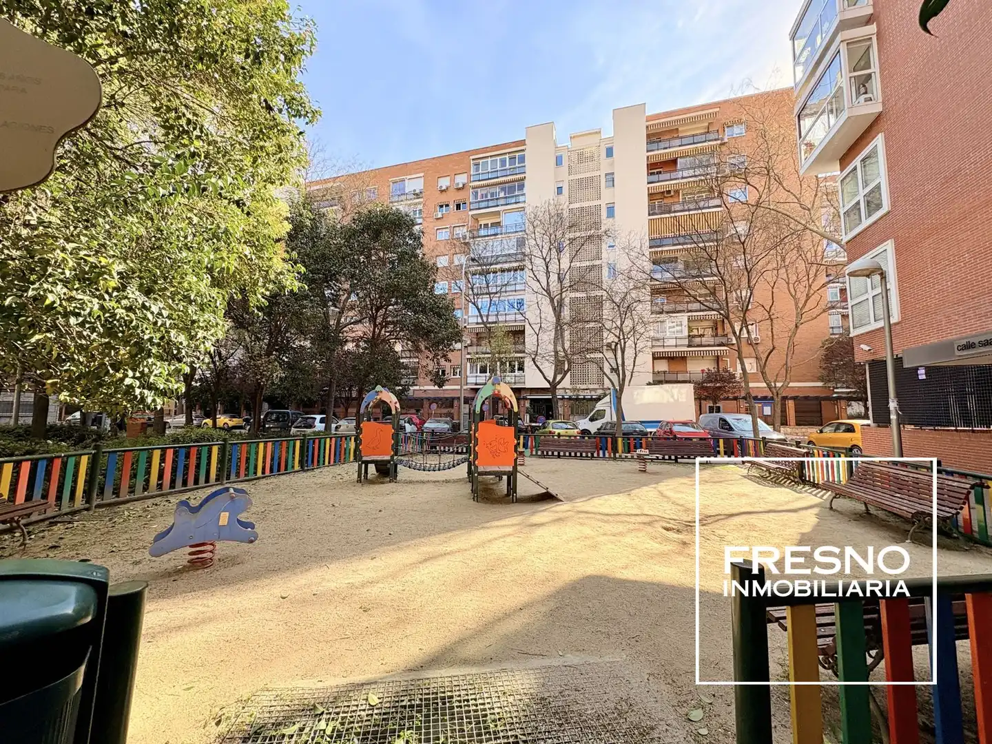 Exterior view of Flat for sale in Madrid  with Heating, Storage room and Community pool