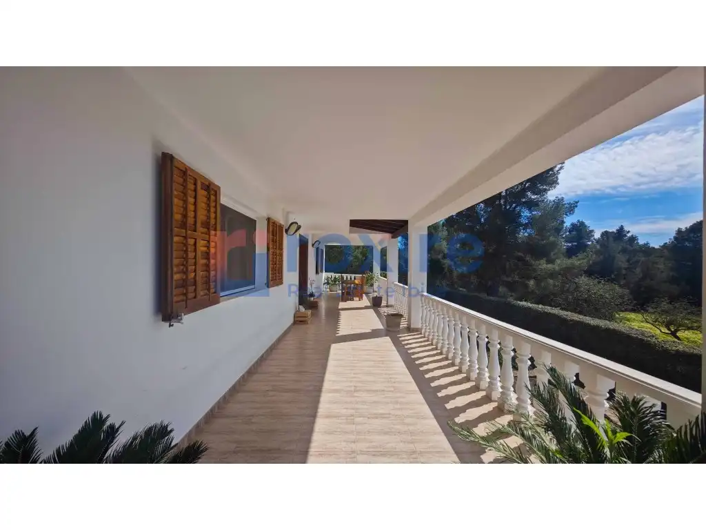 Exterior view of Houses for rent in Sant Antoni de Portmany  with Air Conditioner, Private garden and Terrace