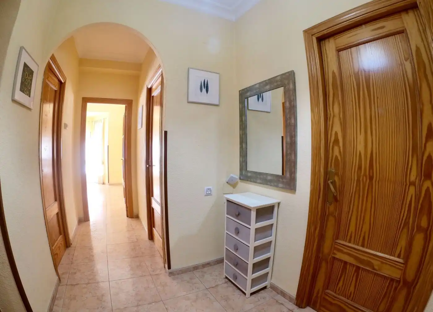 Wohnung zur Miete in Plasencia mit Heizung, Terrasse und Möbliert