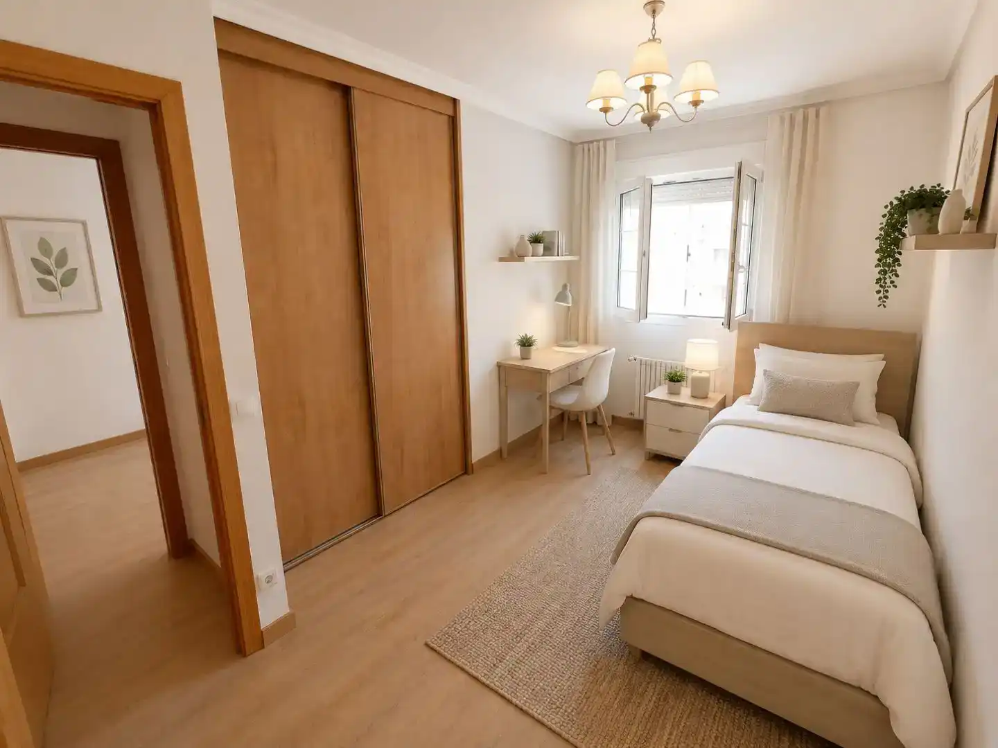 Habitación de Casa adosada en venta en Getafe con Jardín privado, Parquet y Trastero