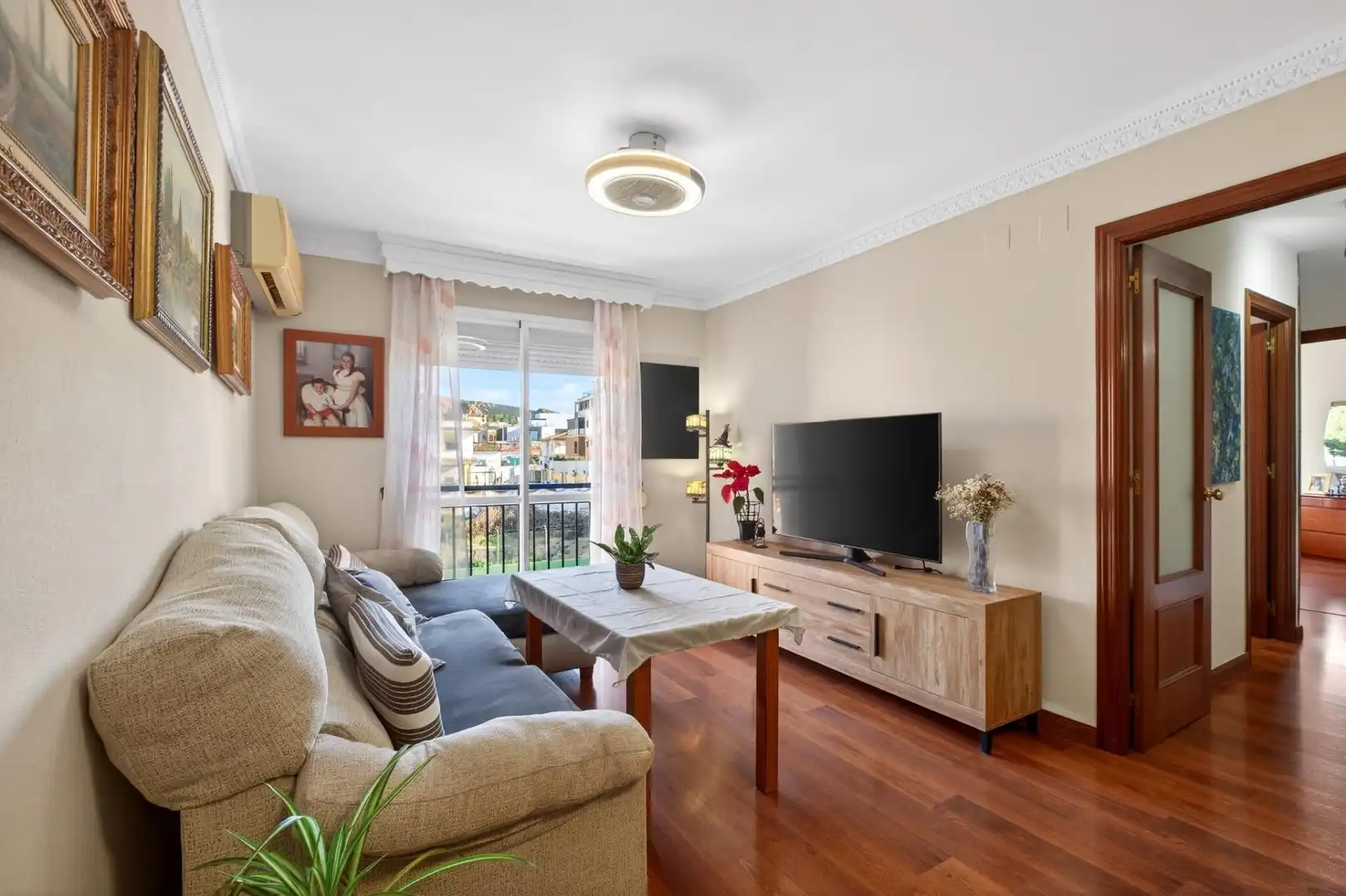 Sala de estar de Piso en venta en Málaga Capital con Piscina comunitaria