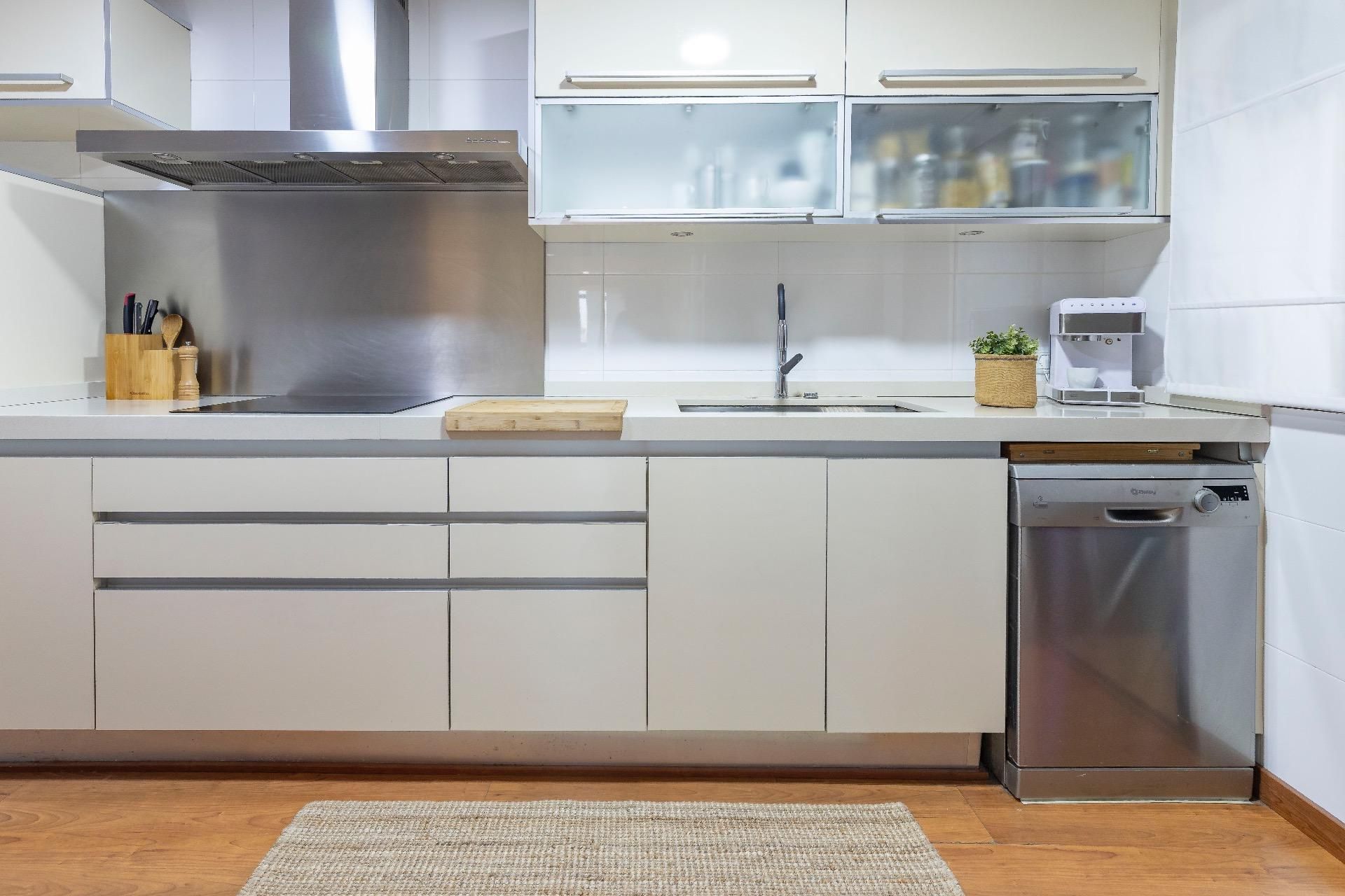 Kitchen of Flat for sale in Paterna  with Air Conditioner, Heating and Private garden