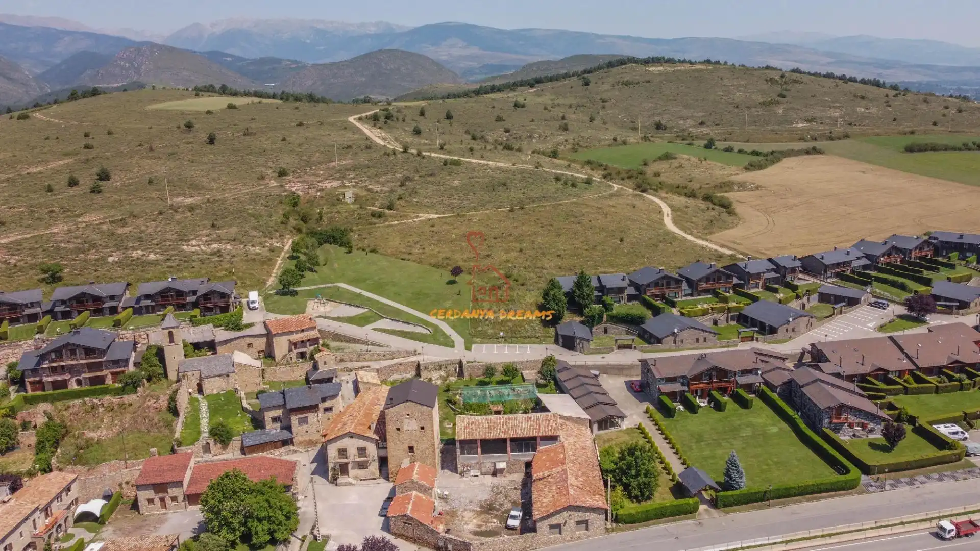 Vista exterior de Residencial en venda en Bellver de Cerdanya