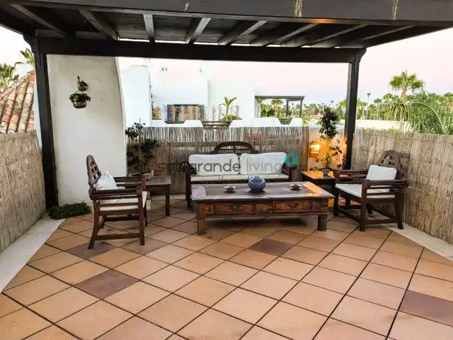 Terrace of Apartments for rent in Sotogrande  with Air Conditioner, Heating and Terrace