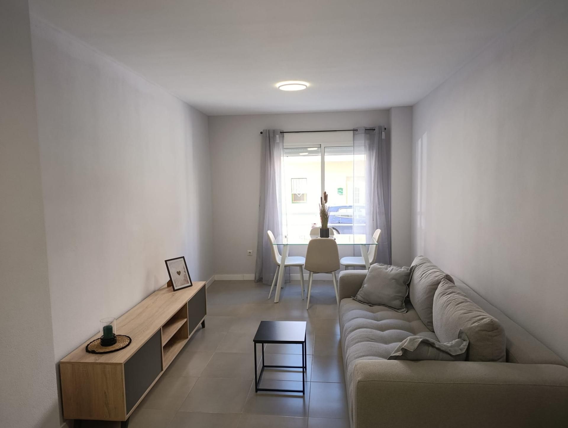 Living room of Flat for sale in Elche / Elx  with Air Conditioner and Furnished